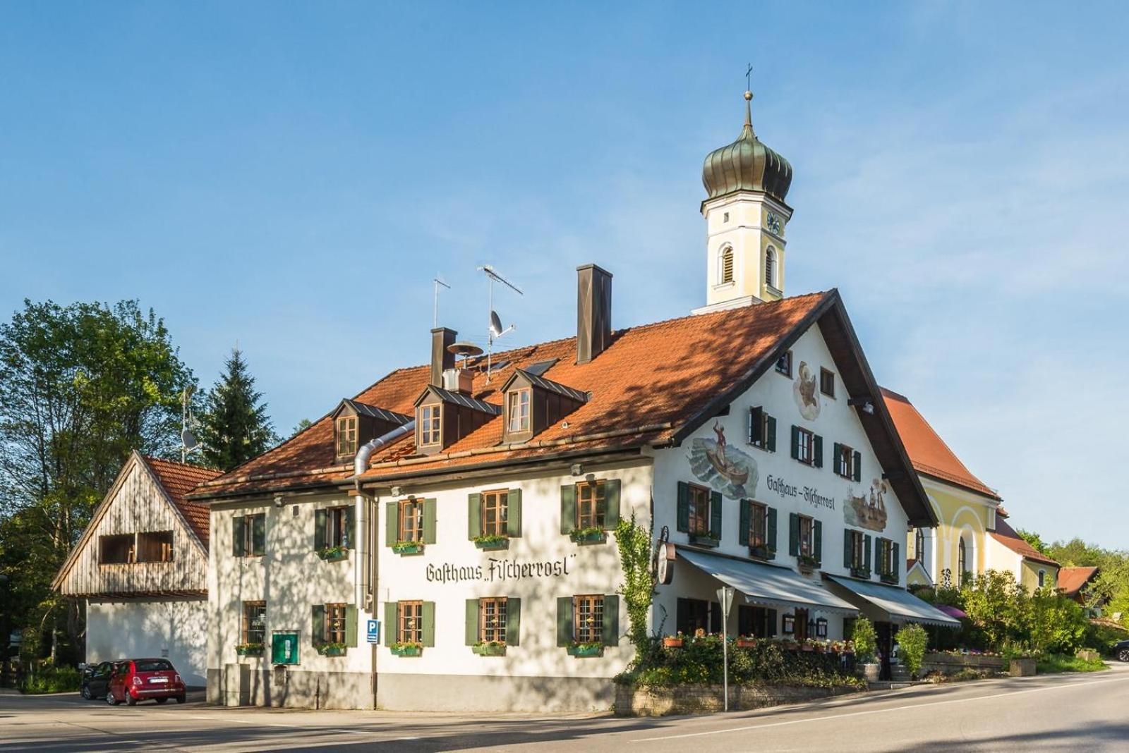 Gasthaus Fischerrosl Hotel Münsing Buitenkant foto