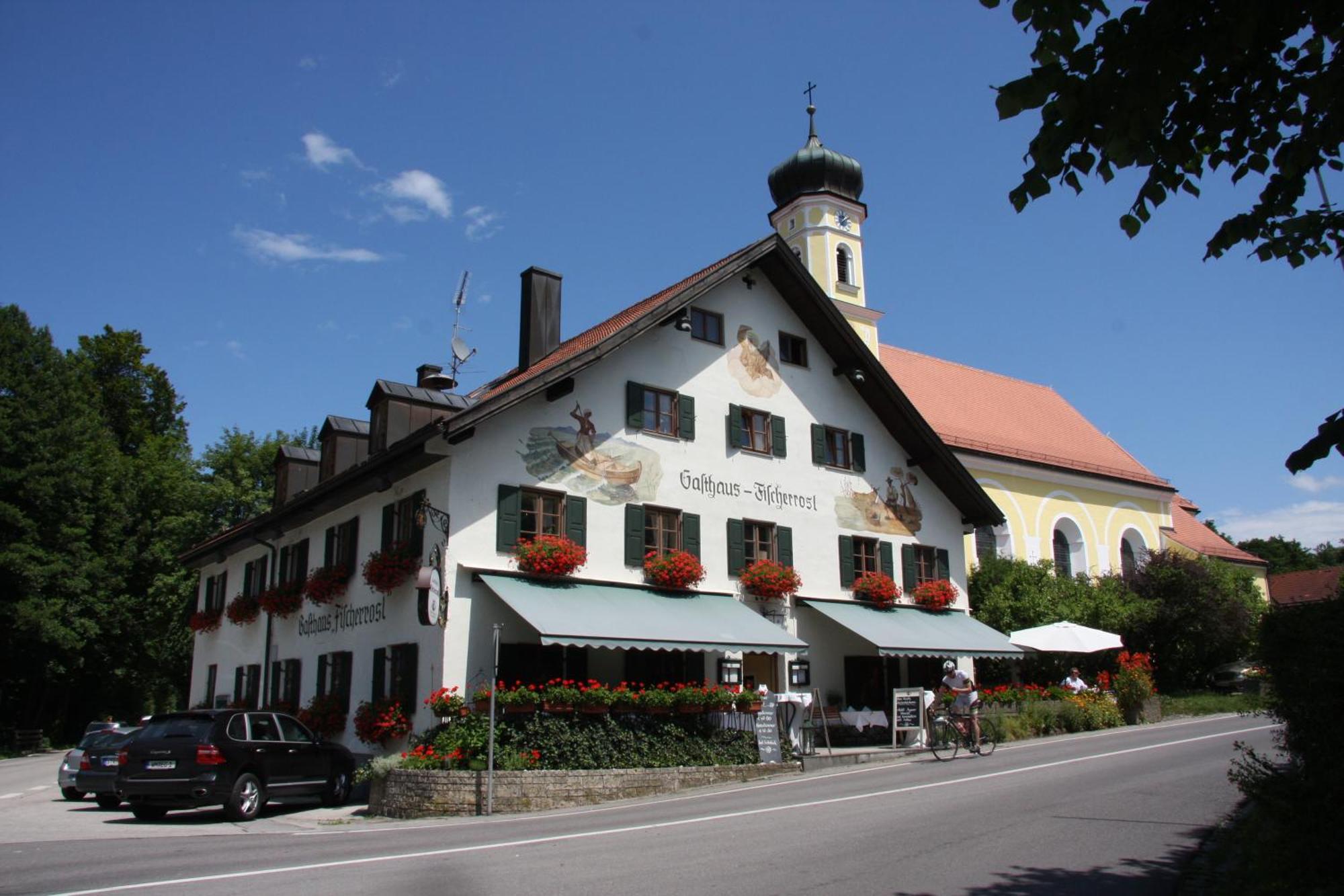 Gasthaus Fischerrosl Hotel Münsing Buitenkant foto